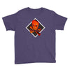3d skull squad Youth Tee