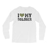 i love my soldier regular camouflage Long Sleeve Shirts