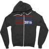 underwood 2016 flag house of cards Zipper Hoodie