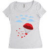 Tree Of Love Women's Triblend Scoop T-shirt