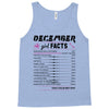 December Girl Facts Sagittarius Tank Top
