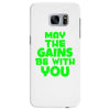 gym gains fitness slogan Samsung Galaxy S7 Edge