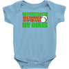 funny golf the older i get, ideal gift, birthday present Baby Bodysuit