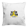 Super Saiyan Air Throw Pillow