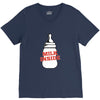 Milk Inside V-Neck Tee