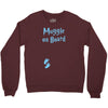 Muggle On Board Blue Crewneck Sweatshirt