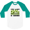 life's a game soccer 3/4 Sleeve Shirt