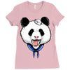panda sailor Ladies Fitted T-Shirt