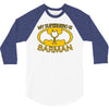 my superhero is barman 3/4 Sleeve Shirt