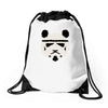 panda trooper Drawstring Bags