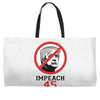 Impeach 45 Stop Trump Weekender Totes
