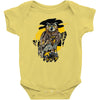 sundown owl Baby Onesie