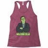 old school zombie Racerback Tank