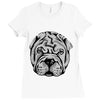 ask me about my shar pei Ladies Fitted T-Shirt