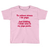 drink wine in ractangle Toddler T-shirt