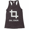 oh crop Racerback Tank