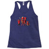 deadpool family portrait Racerback Tank