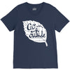 go outside V-Neck Tee