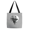 ride the raven Tote Bags