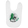 never stop fighting Baby Bibs