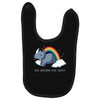real unicorns have curves Baby Bibs