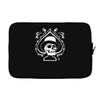 totenkopf zylinder skull pik poker ace topper bike mc rock metal Laptop sleeve