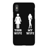 my wife your wife iPhoneX