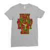 funny ferry mucking christmas, ideal gift or christmas present. Ladies Fitted T-Shirt
