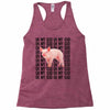 oh my god pig Racerback Tank
