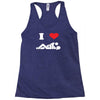 i love sex Racerback Tank