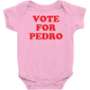 vote for pedro Baby Bodysuit