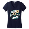 Philadelphia Underdogs Women's V-Neck T-Shirt