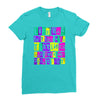 texting and driving like it's 1990 Ladies Fitted T-Shirt
