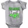 screw lab safety i want super powers Baby Onesie