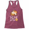 but first pumpkin space latte Racerback Tank