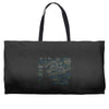 ascii night Weekender Totes