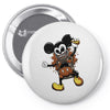 mickey mouse trap Pin-back button