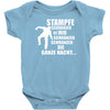 schranz dj ,stampfen, hacke, musik Baby Onesie