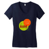 I'M TAKING MY TIME ON MY RIDE Women's V-Neck T-Shirt