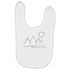 Mountains and Sun Baby Bibs