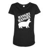 hangry Maternity Scoop Neck T-shirt