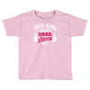 this girl loves drag racing Toddler T-shirt