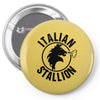 Rock Balboa italian stallion Pin-back button