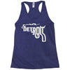 detroit city smoking gun Racerback Tank