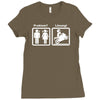 problem l&ouml;sung motorrad fahren  biker fun Ladies Fitted T-Shirt