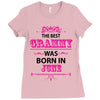 The Best Grammy Was Born In June Ladies Fitted T-Shirt