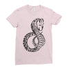 tribal cobra Ladies Fitted T-Shirt