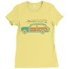 surf car Ladies Fitted T-Shirt