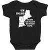 because old england  was wicked     stupid. Baby Bodysuit