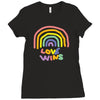 love wins Ladies Fitted T-Shirt